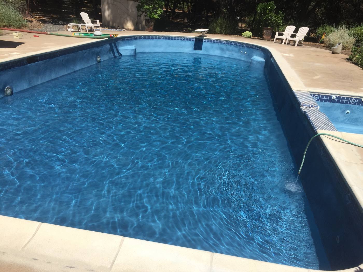 Pool resurfacing and replastering project by Phenomenal Pool and Landscape